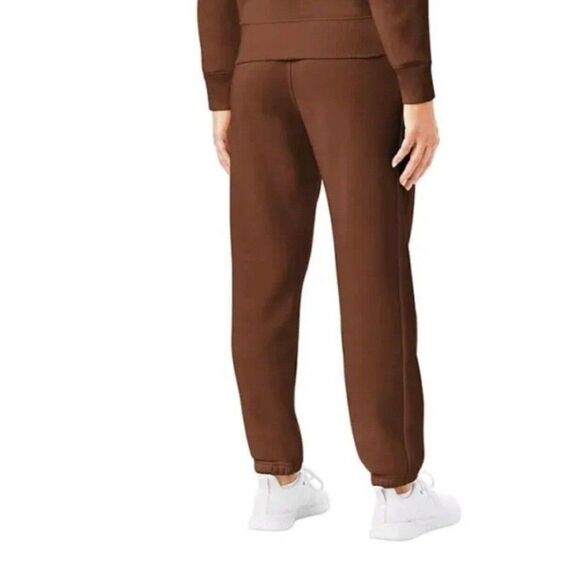 Member's Mark Ladies Fleece Jogger Size XL Cinnamon Stick - Picture 2 of 8